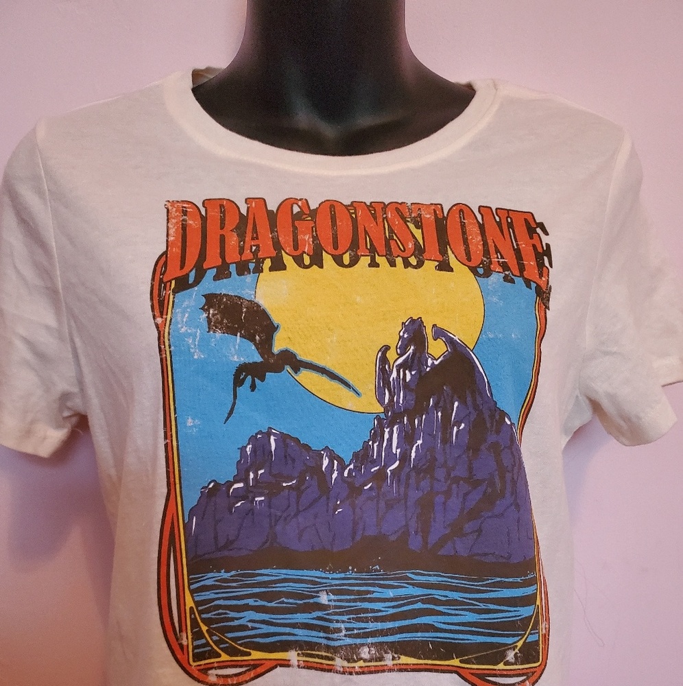 🐉HBO GAME OF THRONES DRAGONSTONE T-SHIRT🐉